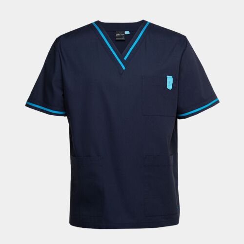 JB's  CONTRAST UNISEX SCRUBS TOP Thumbnail