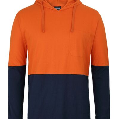 JB's  HV L/S COTTON TEE WITH HOOD Thumbnail
