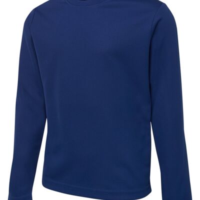 PODIUM KIDS L/S POLY TEE Thumbnail